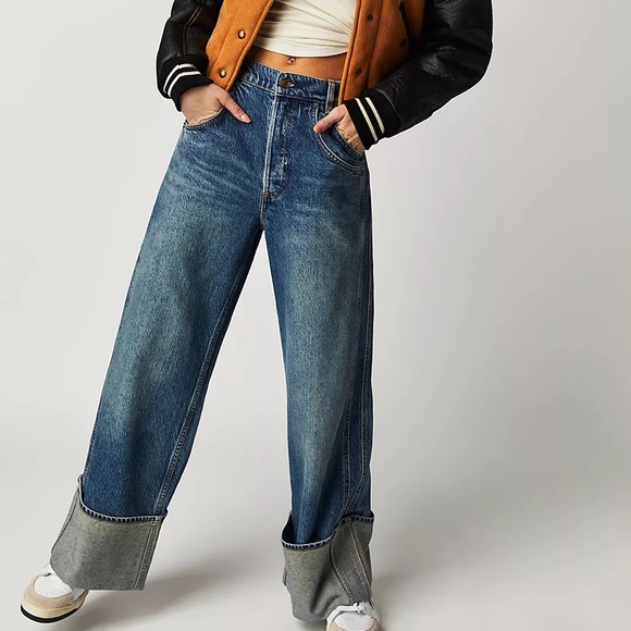 We The Free Denim - WE THE FREE Women’s Denim Final Countdown Cuffed Low-Rise Jeans size: 26